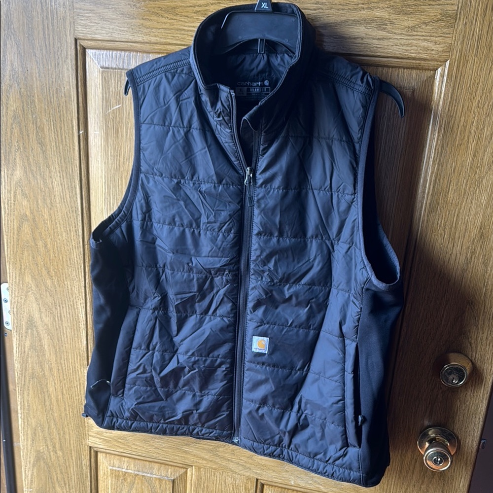 Carhartt Black Quilted Vest